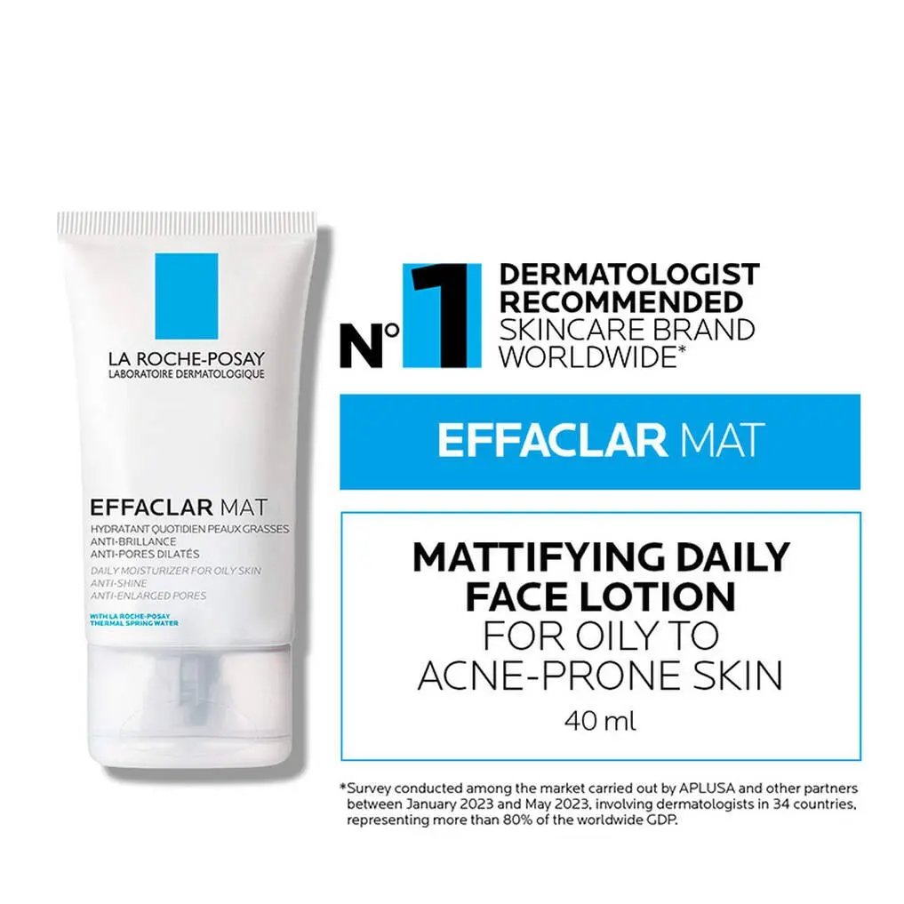 La Roche-Posay Effaclar Mat Mattifying Face Moisturizer - 40ml2.webp