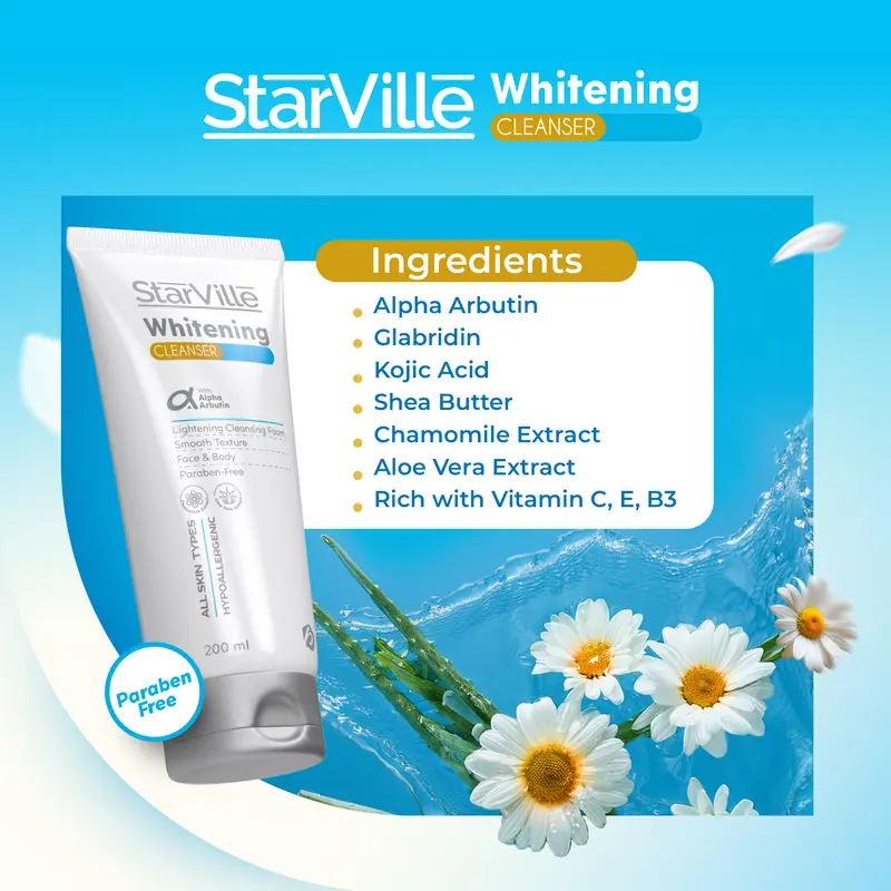 Starville Whitening Cleanser - 200 ml3.webp